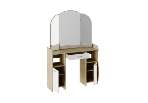 Туалетный стол София Т2 дуб сонома / белый