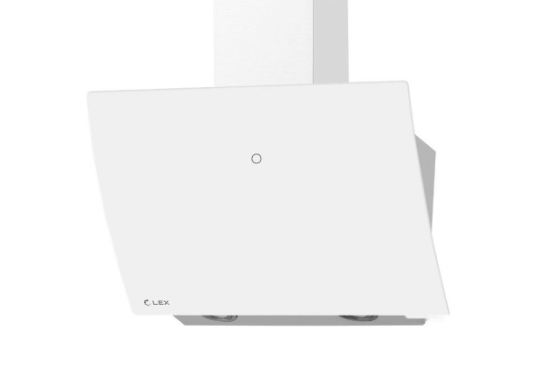 Наклонная вытяжка PLAZA GS 600 WHITE