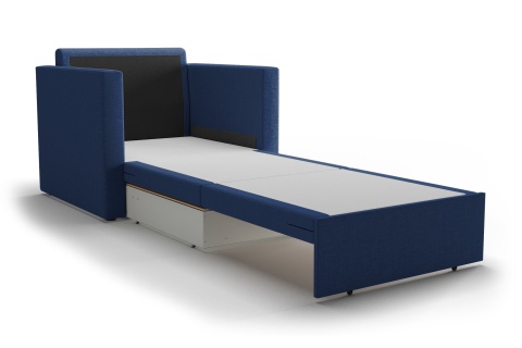 Кресло выкатное Берг темно-синее