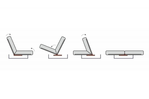 Диван прямой Успех ППУ (Ш-1950 х В-1150 х Г-900 мм)